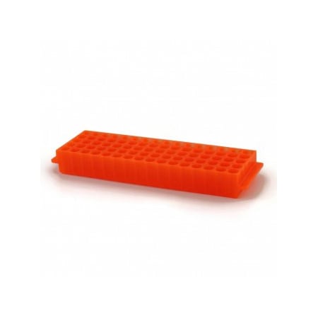 Scientific Specialties Micro-Tube Racks/Plates, Fluorescent Orange, 5/PK 164101